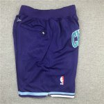 NBA Charlotte Hornets Just Don shorts Violet